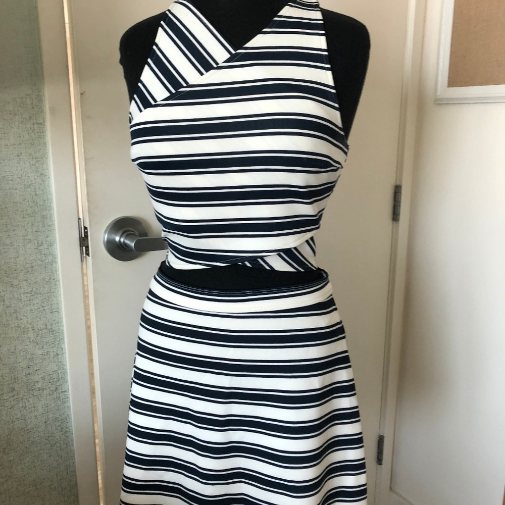 Abercrombie & Fitch Mini Skirt & Crop Top Co-Ord